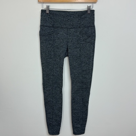 Athleta Herringbone Metro High Waisted Legging Grey‎ Small - Picture 4 of 8